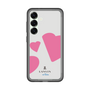 スリムプロテクションプレミアムケース［ LANVIN en Bleu Hearts Pink - ランバン ハート ピンク ］