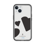 スリムプロテクションプレミアムケース［ LANVIN en Bleu Hearts Black - ランバン ハート ブラック ］