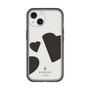 スリムプロテクションプレミアムケース［ LANVIN en Bleu Hearts Black - ランバン ハート ブラック ］