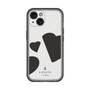 スリムプロテクションプレミアムケース［ LANVIN en Bleu Hearts Black - ランバン ハート ブラック ］