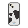 スリムプロテクションプレミアムケース［ LANVIN en Bleu Hearts Black - ランバン ハート ブラック ］