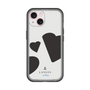 スリムプロテクションプレミアムケース［ LANVIN en Bleu Hearts Black - ランバン ハート ブラック ］