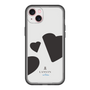 スリムプロテクションプレミアムケース［ LANVIN en Bleu Hearts Black - ランバン ハート ブラック ］