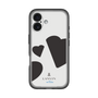 スリムプロテクションプレミアムケース［ LANVIN en Bleu Hearts Black - ランバン ハート ブラック ］