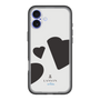 スリムプロテクションプレミアムケース［ LANVIN en Bleu Hearts Black - ランバン ハート ブラック ］