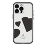 スリムプロテクションプレミアムケース［ LANVIN en Bleu Hearts Black - ランバン ハート ブラック ］
