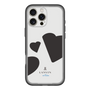 スリムプロテクションプレミアムケース［ LANVIN en Bleu Hearts Black - ランバン ハート ブラック ］