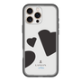 スリムプロテクションプレミアムケース［ LANVIN en Bleu Hearts Black - ランバン ハート ブラック ］