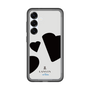 スリムプロテクションプレミアムケース［ LANVIN en Bleu Hearts Black - ランバン ハート ブラック ］