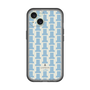 スリムプロテクションプレミアムケース［ LANVIN en Bleu Monogram Blue - ランバン ブルーモノグラム ］