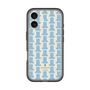 スリムプロテクションプレミアムケース［ LANVIN en Bleu Monogram Blue - ランバン ブルーモノグラム ］