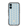 スリムプロテクションプレミアムケース［ LANVIN en Bleu Monogram Blue - ランバン ブルーモノグラム ］