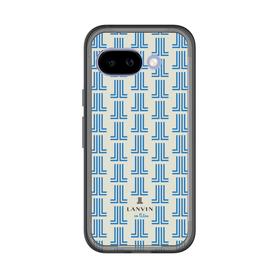 スリムプロテクションプレミアムケース［ LANVIN en Bleu Monogram Blue - ランバン ブルーモノグラム ］