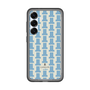 スリムプロテクションプレミアムケース［ LANVIN en Bleu Monogram Blue - ランバン ブルーモノグラム ］