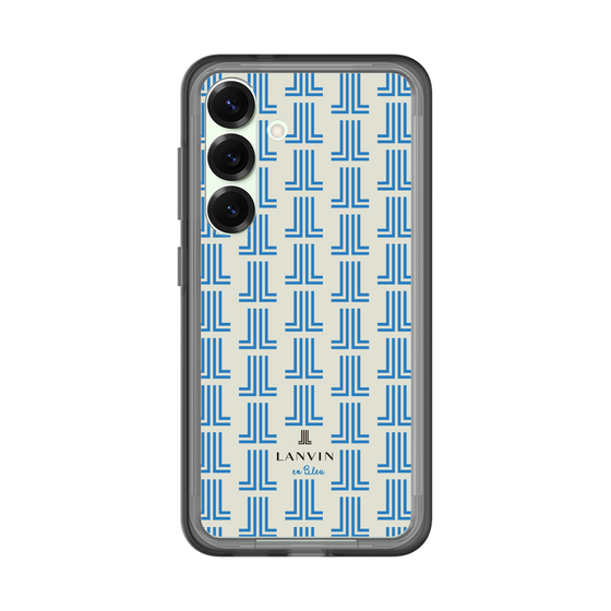 スリムプロテクションプレミアムケース［ LANVIN en Bleu Monogram Blue - ランバン ブルーモノグラム ］