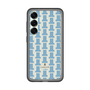 スリムプロテクションプレミアムケース［ LANVIN en Bleu Monogram Blue - ランバン ブルーモノグラム ］