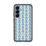 スリムプロテクションプレミアムケース［ LANVIN en Bleu Monogram Blue - ランバン ブルーモノグラム ］