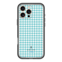 スリムプロテクションプレミアムケース［ Houndstooth Pattern Blue with LANVIN en Bleu logo- ランバン 千鳥格子柄 ブルー ］