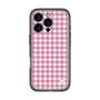 スリムプロテクションプレミアムケース［ Checkered Pink - ギンガムチェック ピンク ］