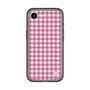 スリムプロテクションプレミアムケース［ Checkered Pink - ギンガムチェック ピンク ］