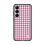 スリムプロテクションプレミアムケース［ Checkered Pink - ギンガムチェック ピンク ］