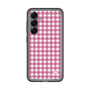スリムプロテクションプレミアムケース［ Checkered Pink - ギンガムチェック ピンク ］