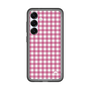スリムプロテクションプレミアムケース［ Checkered Pink - ギンガムチェック ピンク ］
