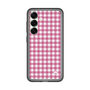 スリムプロテクションプレミアムケース［ Checkered Pink - ギンガムチェック ピンク ］