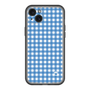 スリムプロテクションプレミアムケース［ Checkered Blue - ギンガムチェック ブルー ］