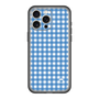スリムプロテクションプレミアムケース［ Checkered Blue - ギンガムチェック ブルー ］