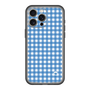 スリムプロテクションプレミアムケース［ Checkered Blue - ギンガムチェック ブルー ］