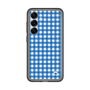 スリムプロテクションプレミアムケース［ Checkered Blue - ギンガムチェック ブルー ］