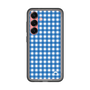 スリムプロテクションプレミアムケース［ Checkered Blue - ギンガムチェック ブルー ］
