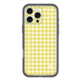 スリムプロテクションプレミアムケース［ Checkered Yellow - ギンガムチェック イエロー ］