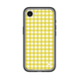 スリムプロテクションプレミアムケース［ Checkered Yellow - ギンガムチェック イエロー ］
