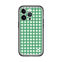 スリムプロテクションプレミアムケース［ Checkered Green - ギンガムチェック グリーン ］