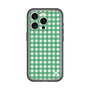 スリムプロテクションプレミアムケース［ Checkered Green - ギンガムチェック グリーン ］