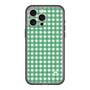 スリムプロテクションプレミアムケース［ Checkered Green - ギンガムチェック グリーン ］