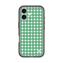 スリムプロテクションプレミアムケース［ Checkered Green - ギンガムチェック グリーン ］