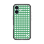 スリムプロテクションプレミアムケース［ Checkered Green - ギンガムチェック グリーン ］