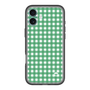 スリムプロテクションプレミアムケース［ Checkered Green - ギンガムチェック グリーン ］