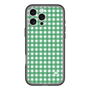 スリムプロテクションプレミアムケース［ Checkered Green - ギンガムチェック グリーン ］