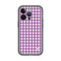 スリムプロテクションプレミアムケース［ Checkered Purple - ギンガムチェック パープル ］