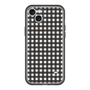 スリムプロテクションプレミアムケース［ Checkered Purple - ギンガムチェック ブラック ］