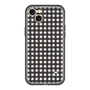 スリムプロテクションプレミアムケース［ Checkered Purple - ギンガムチェック ブラック ］