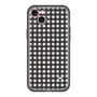 スリムプロテクションプレミアムケース［ Checkered Purple - ギンガムチェック ブラック ］