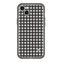 スリムプロテクションプレミアムケース［ Checkered Purple - ギンガムチェック ブラック ］