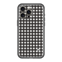スリムプロテクションプレミアムケース［ Checkered Purple - ギンガムチェック ブラック ］