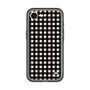 スリムプロテクションプレミアムケース［ Checkered Purple - ギンガムチェック ブラック ］