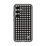 スリムプロテクションプレミアムケース［ Checkered Purple - ギンガムチェック ブラック ］